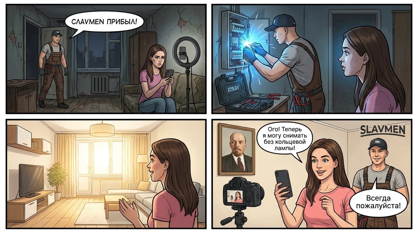 Помощь блогеру